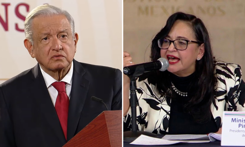 AMLO acusa que el Poder Judicial 'está peor' bajo presidencia de Norma Piña