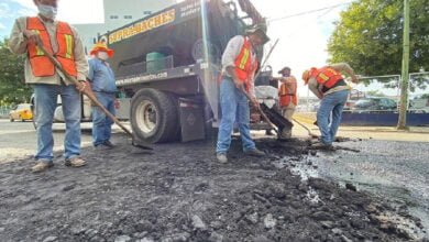 Se realizan trabajos de mantenimiento en Centro de Tabasco
