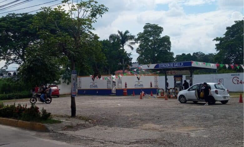 Gaseras en Tabasco.