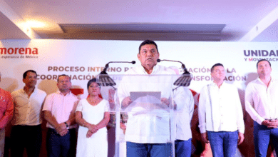 Oficializa Javier May su registro como aspirante de Morena