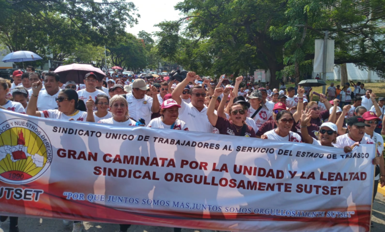 Participan burócratas de Tabasco en carrera atlética