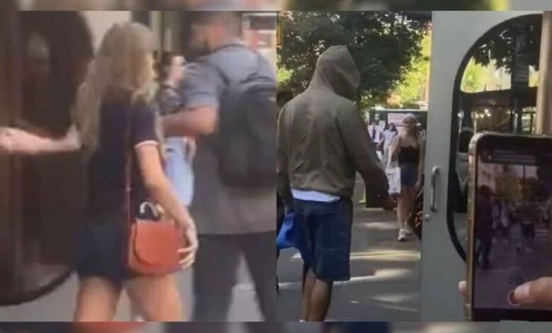 Bad Bunny y Taylor Swift fueron captados en estudio de grabación