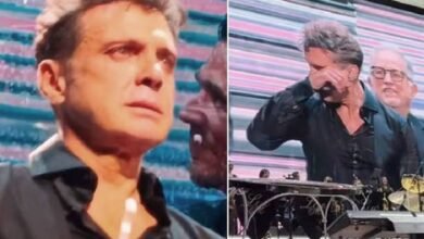 Rompe en llanto Luis Miguel al término de su concierto 