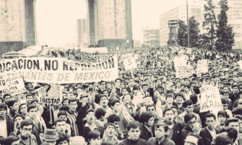 2 de octubre A media asta banderas por matanza de Tlatelolco