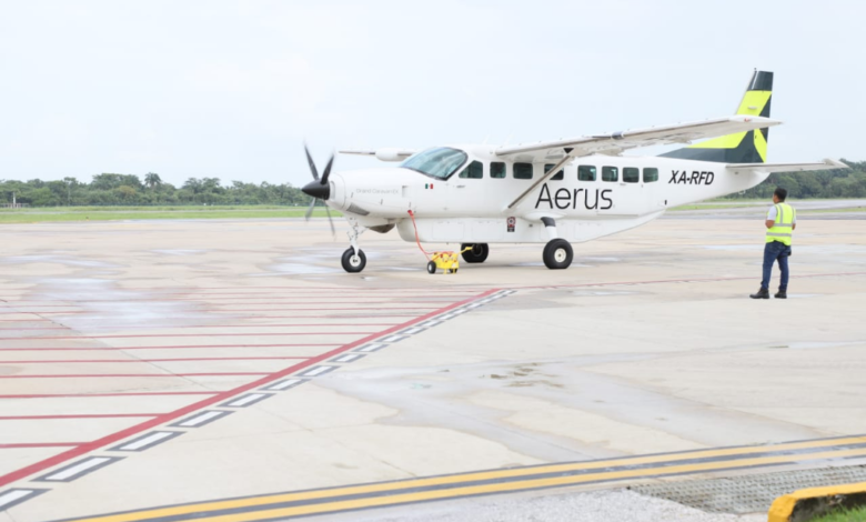 Abre Aerus ruta Villahermosa-Ciudad del Carmen