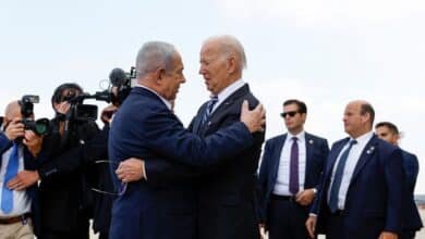 Biden en Israel.