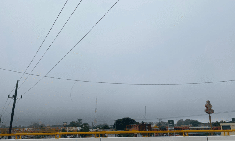 Canal de baja presión provocará lluvias en Tabasco