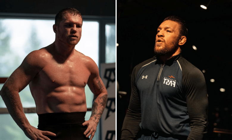 Canelo Álvarez reta y se engancha con Conor McGregor