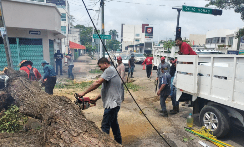Sin afectaciones Villahermosa por presencia del Frente Frio No. 4