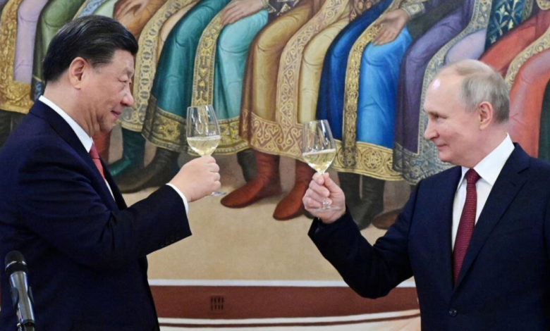 Vladimir Putin llega a China se reunirá con Xi Jinping