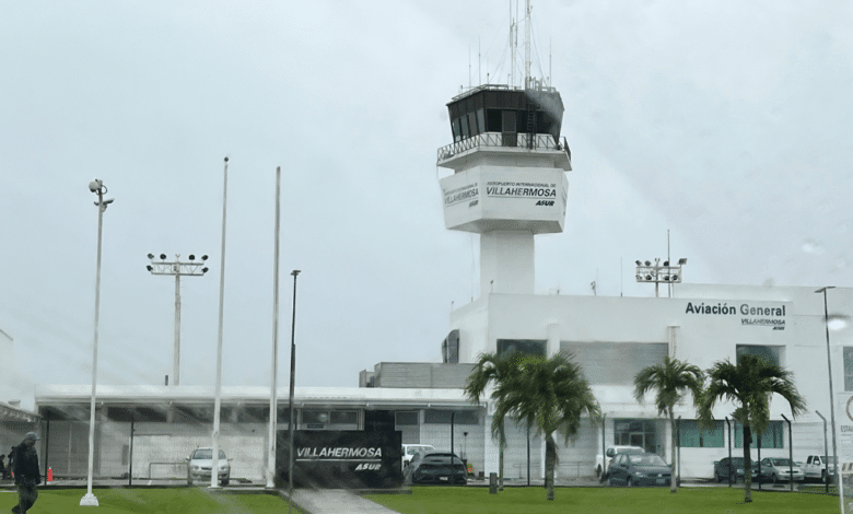 Avanza Aeropuerto de Villahermosa hacia cifra récord de pasajeros
