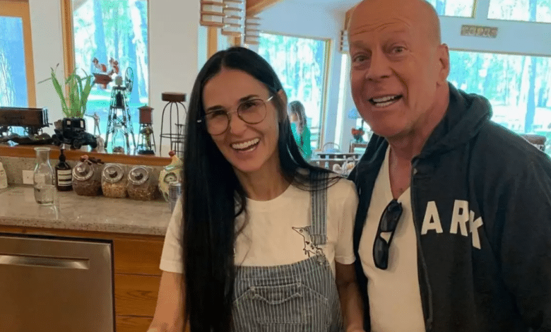 Salud de Bruce Willis se deteriora; ya no reconocería a Demi Moore