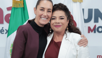 Sheinbaum se reúne con líderes estatales y felicita a Clara Brugada