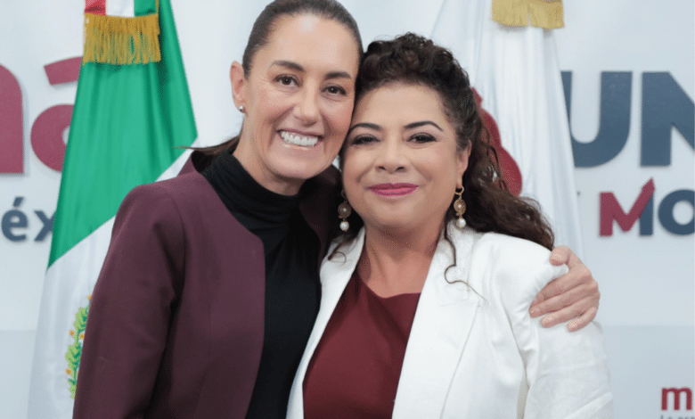 Sheinbaum se reúne con líderes estatales y felicita a Clara Brugada