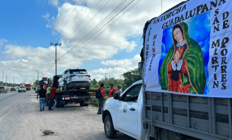 Implementan operativo de 'auxilio' para antochistas Guadalupanos