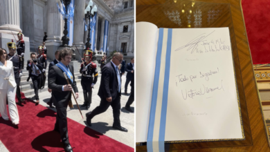 Javier Milei jura como presidente de Argentina