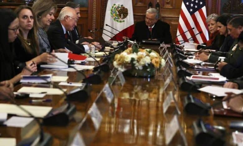 Comienza reunión de AMLO con altos funcionarios de EU en PN