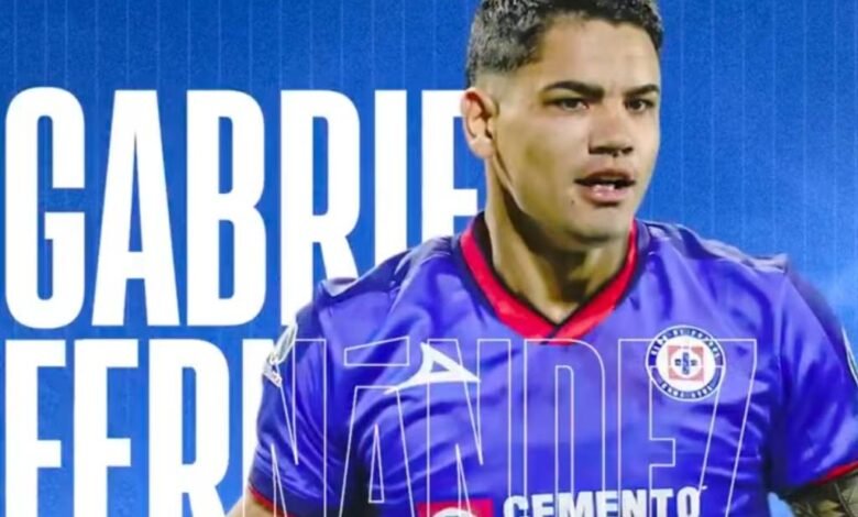 Cruz Azul anuncia a Gabriel Fernández de manera oficial