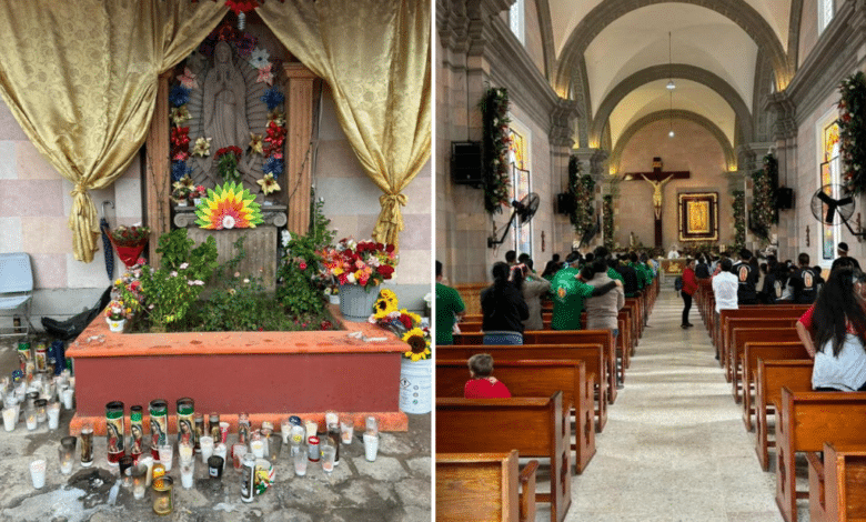 Se esperan más de 10 mil feligreses en Santuario de la Virgen de Guadalupe
