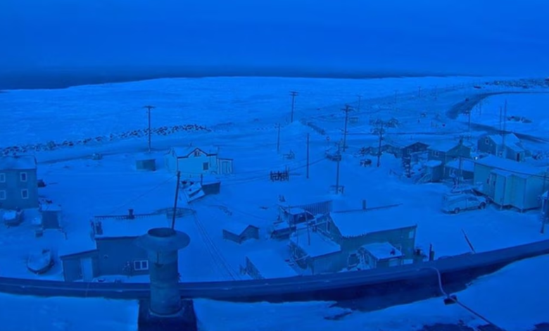 Localidad de Alaska dice adiós a la 'noche polar' tras penumbras