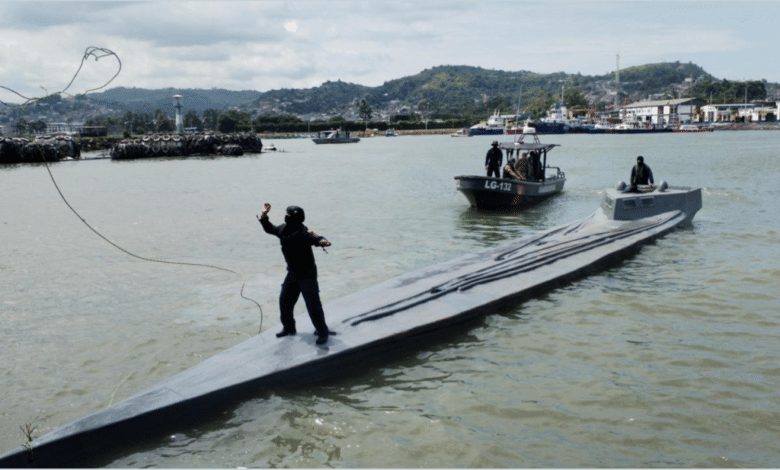 Decomisan cifra récord de droga en Ecuador