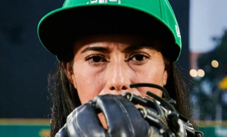 Karen Ávalos lista para lanzar en juego inaugural de Sóftbol Olmecas-Diablas