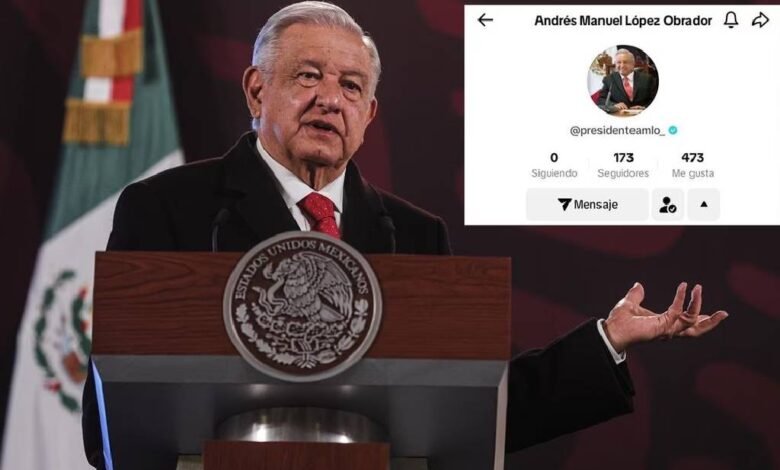 Aunque no "habla de corrido", AMLO abre su cuenta en TikTok