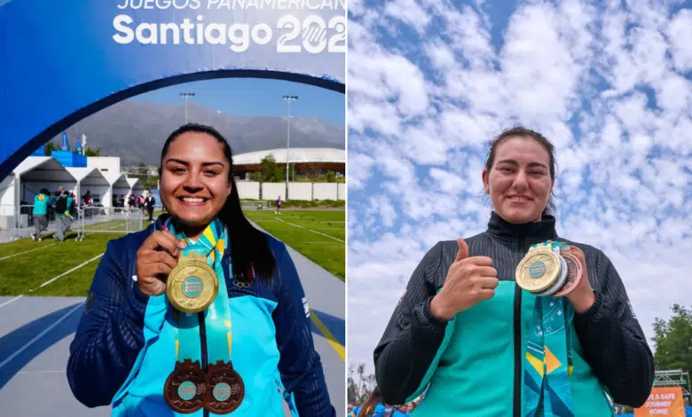 Valencia y Quintero, reconocidas como mejores arqueras de América