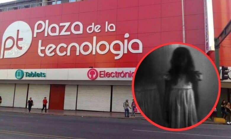Fantasma plaza de la tecnología.