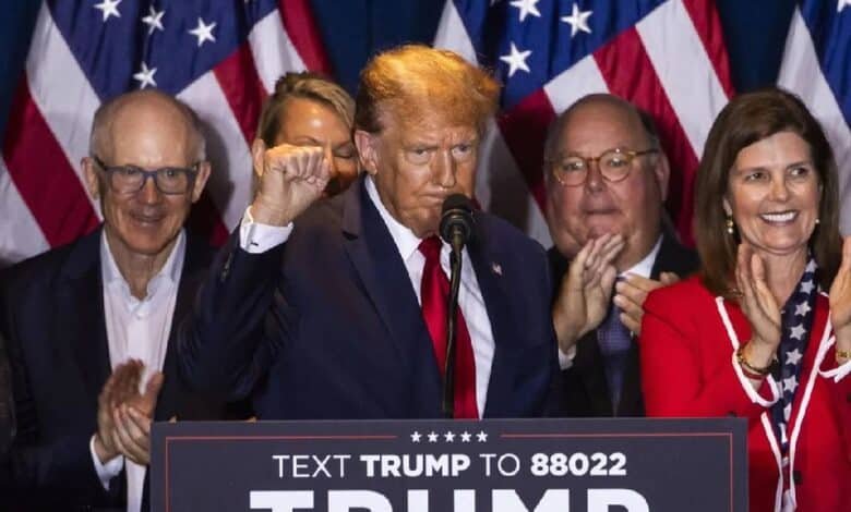 Trump derrota a Haley en primarias republicanas de Carolina del Sur