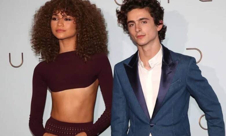 Timothée Chalamet y Zendaya vendrán a México