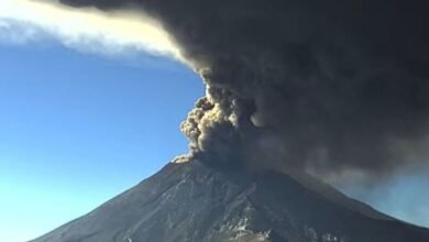 Volcán Popocatépetl se mantiene en Amarillo Fase 2
