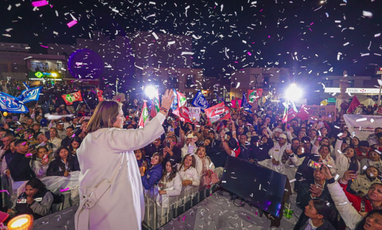 Xóchitl Gálvez inicia campaña rumbo a las Elecciones 2024 en Fresnillo
