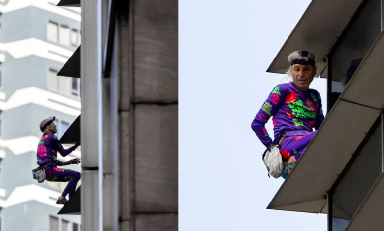 El ‘Spider-Man francés’ escala un rascacielos sin arnés ni cuerdas