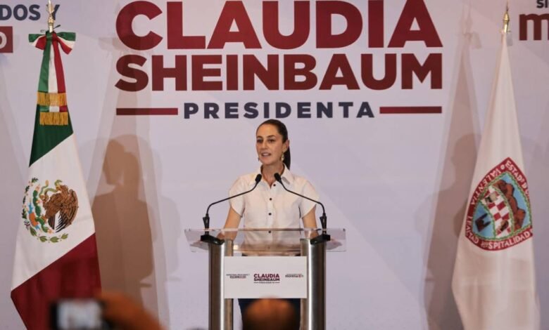 ’’Frente a la guerra, nuestra propuesta es la construcción de la paz’’: Claudia Sheinbaum