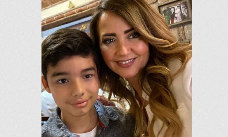 Andrea Legarreta llora la muerte de su sobrino de 14 años
