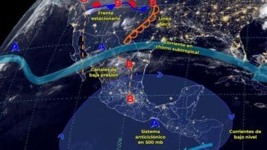 Circulación anticiclónica provocará un día caluroso en la mayor parte del país