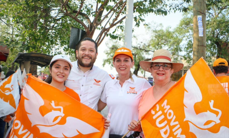 Llega la oleada de Movimiento Naranja al municipio de Centro