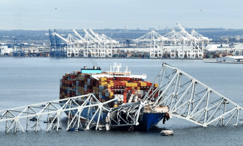 Localizan cuerpo de mexicano tras accidente en puente de Baltimore