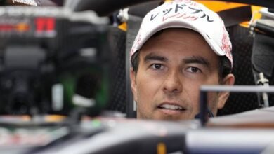 "Checo" Pérez termina segundo en la P3 del GP de Japón