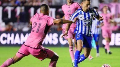 Jordi Alba hace berrinche después de ser expulsado contra Monterrey