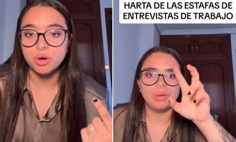 Española denuncia presunta estafa en entrevista de trabajo y es viral