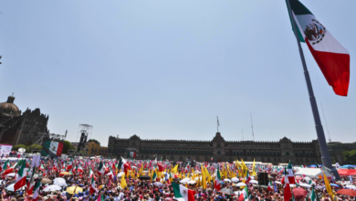 AMLO dice que en “México se garantizan las libertades” tras marcha