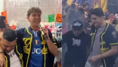 Jugadores del América visitan La Merced y conviven con aficionados