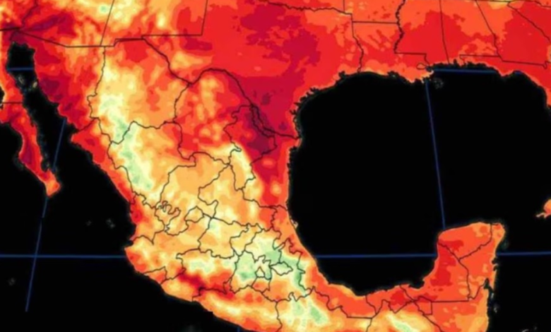 ¿Qué provoca las altas temperaturas en México?