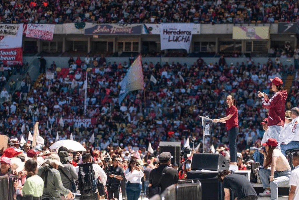 Más de 2 millones de 270 mil personas muestran su apoyo a Claudia ...