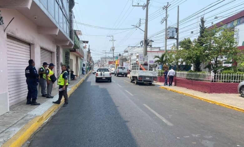Operativo vial en calle Castillo por segundo debate entre candidatos a gobernador