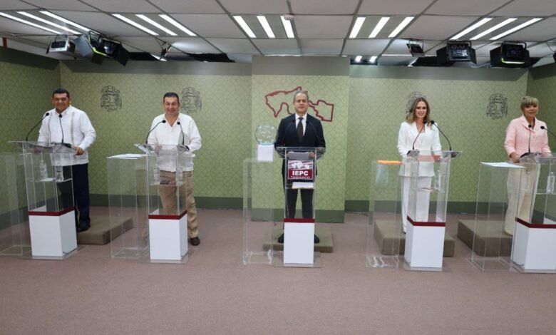 El candidato Javier May Rodríguez destacó en segundo debate sobre los candidatos de oposición