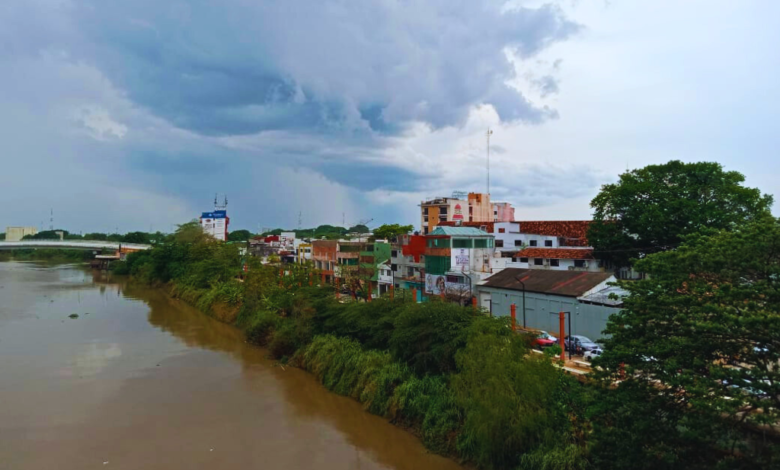 Aumenta nivel de algunos ríos en Tabasco