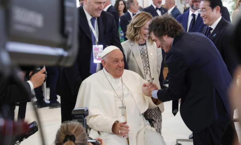 El Papa Francisco pide en la Cumbre G7 prohibir las "armas autónomas letales"